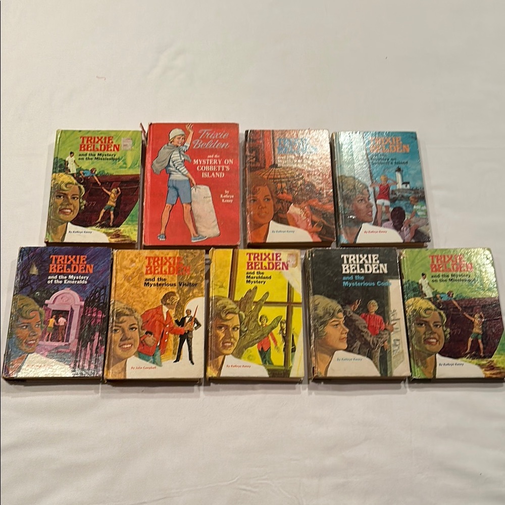 Vintage Trixie Belden Books